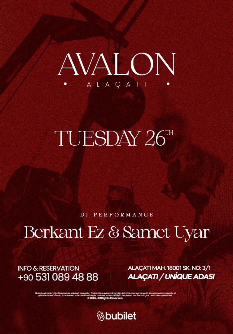 Berkant Ez & Samet Uyar @AvalonAlaçatı
