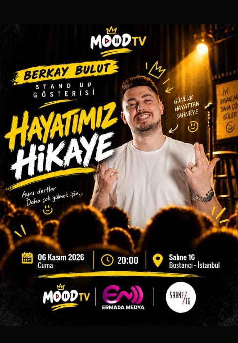 Berkay Bulut – “Hayatımız Hikaye” Stand Up Gösterisi