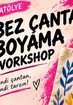 Bez Çanta Boyama Workshop