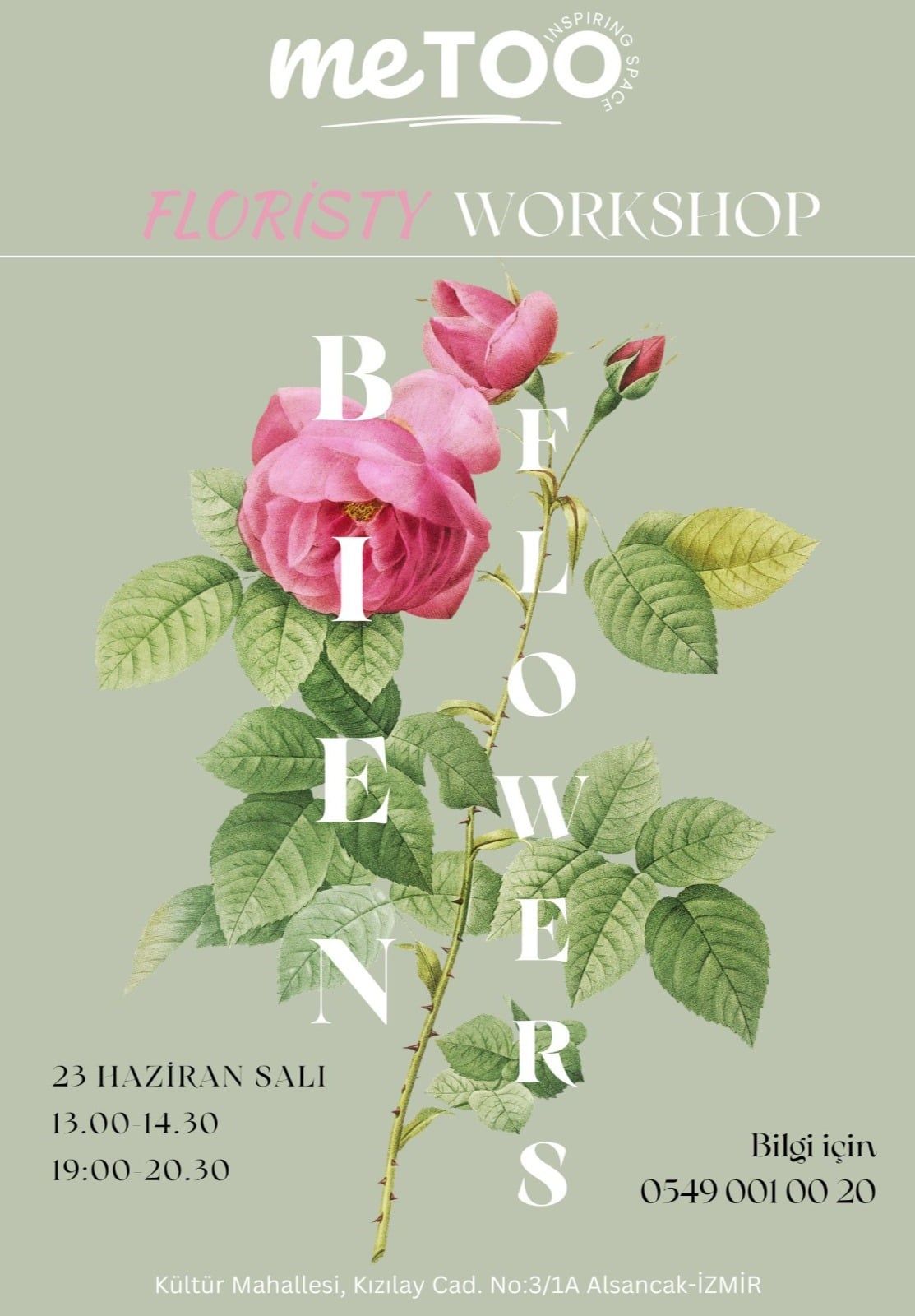 Bien Flowers ile Çiçek Aranjmanı Tasarım Atölyesi