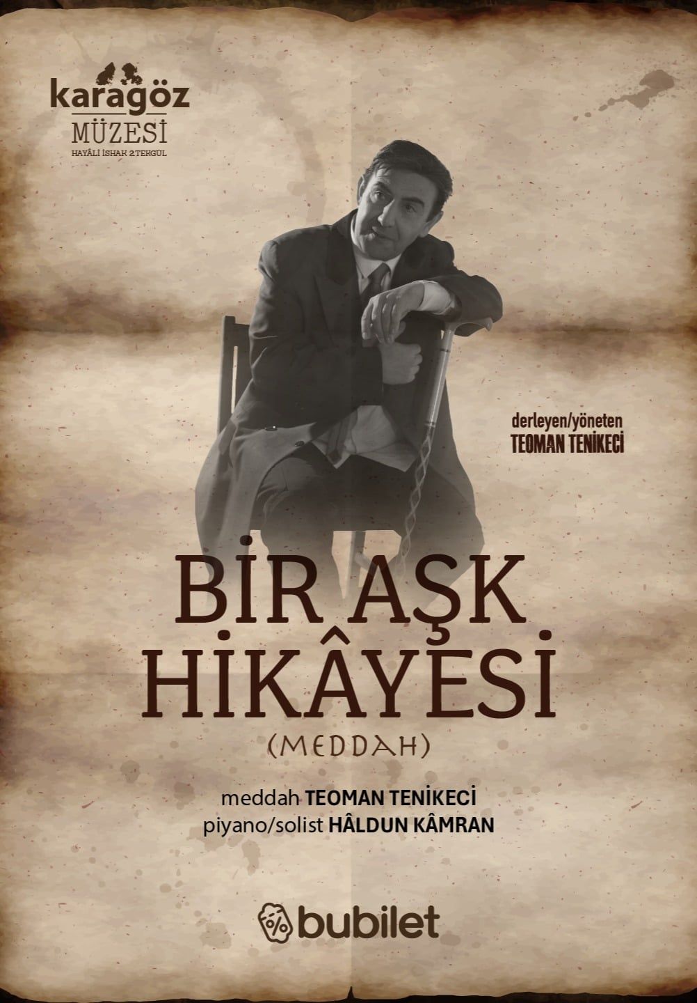 Bir Aşk Hikayesi Meddah Tiyatro Oyunu
