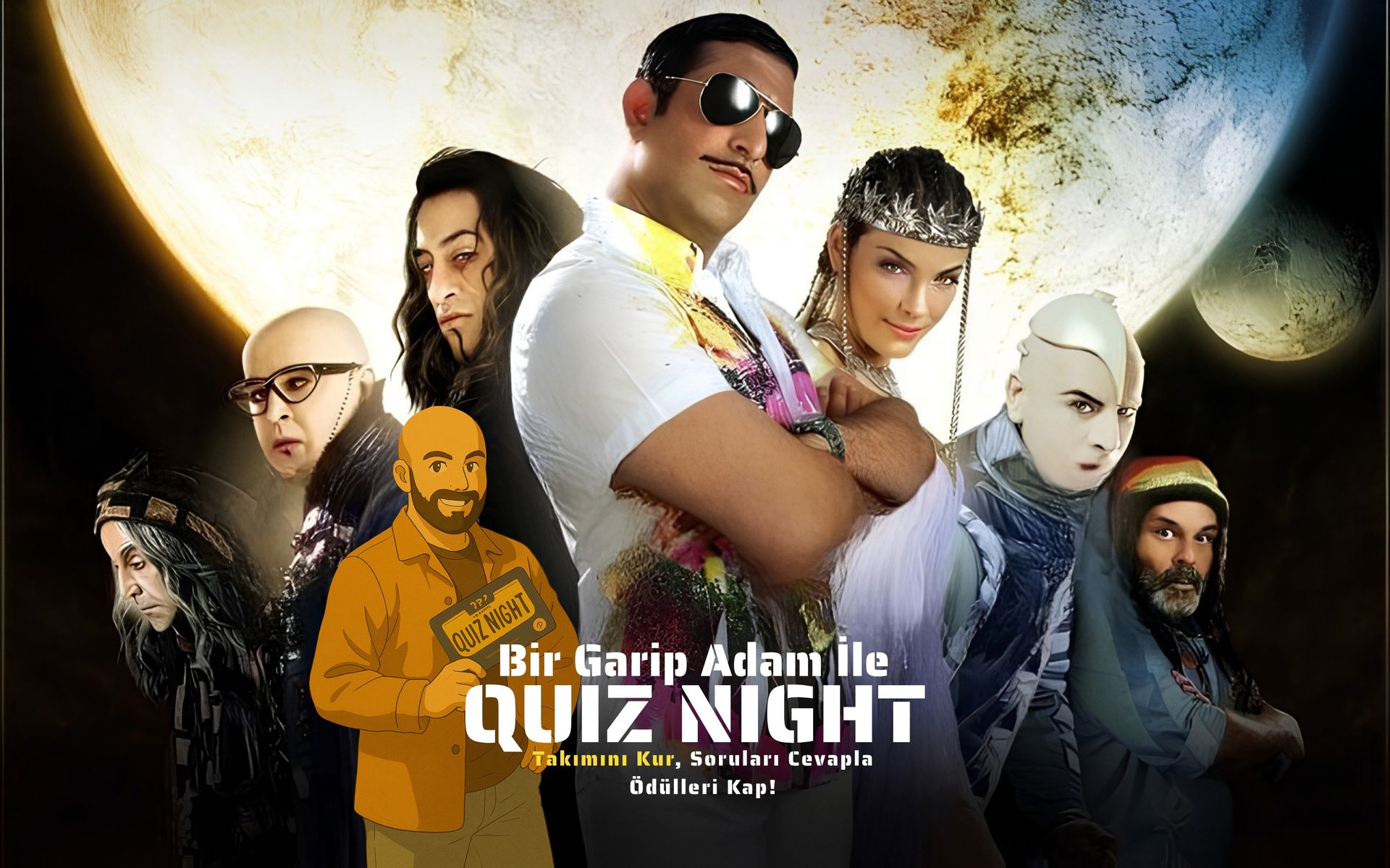 Bir Garip Adam İle Quiz Night - GORA