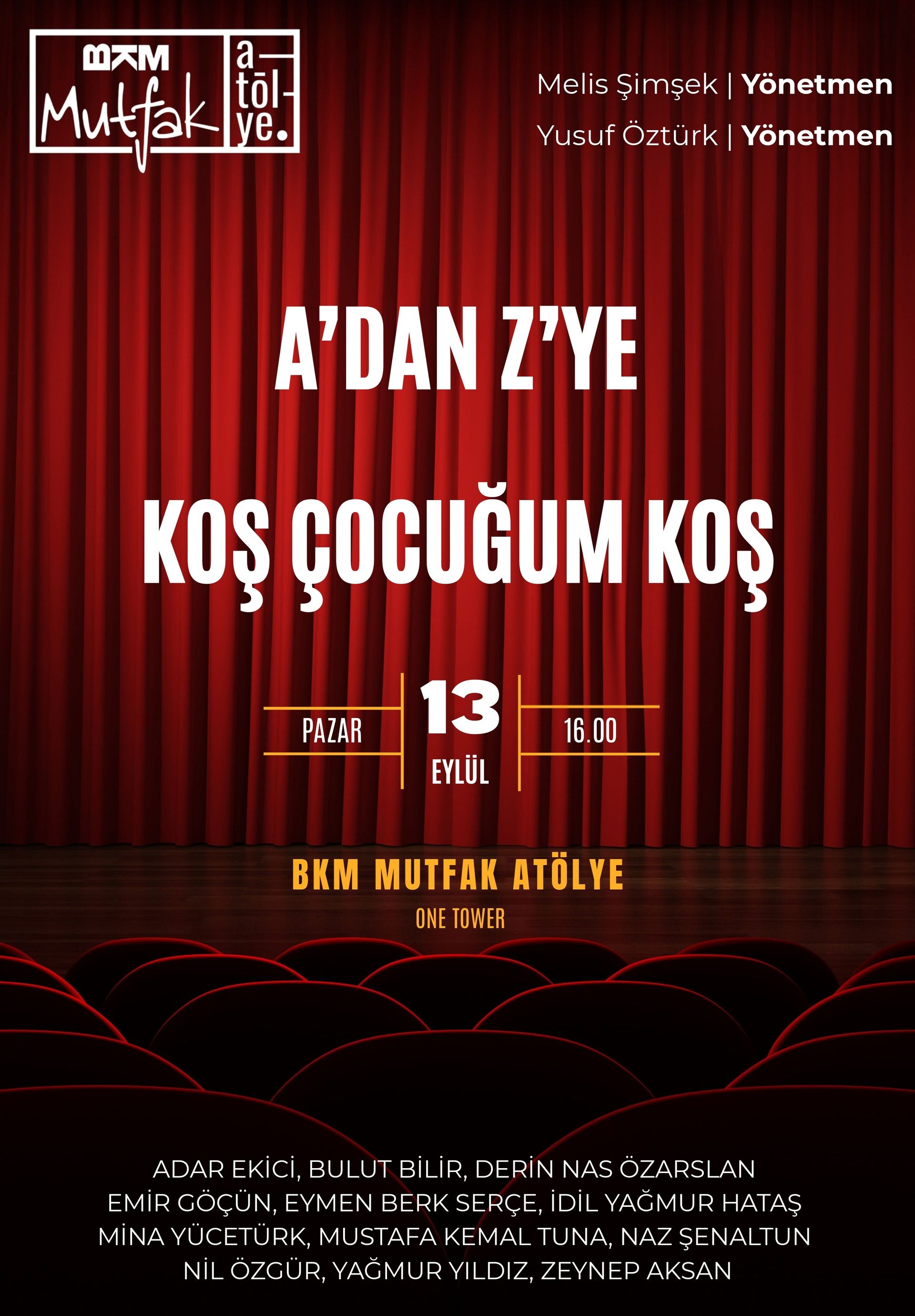 BKM Mutfak Atölye Ankara Yıl Sonu Gösterileri