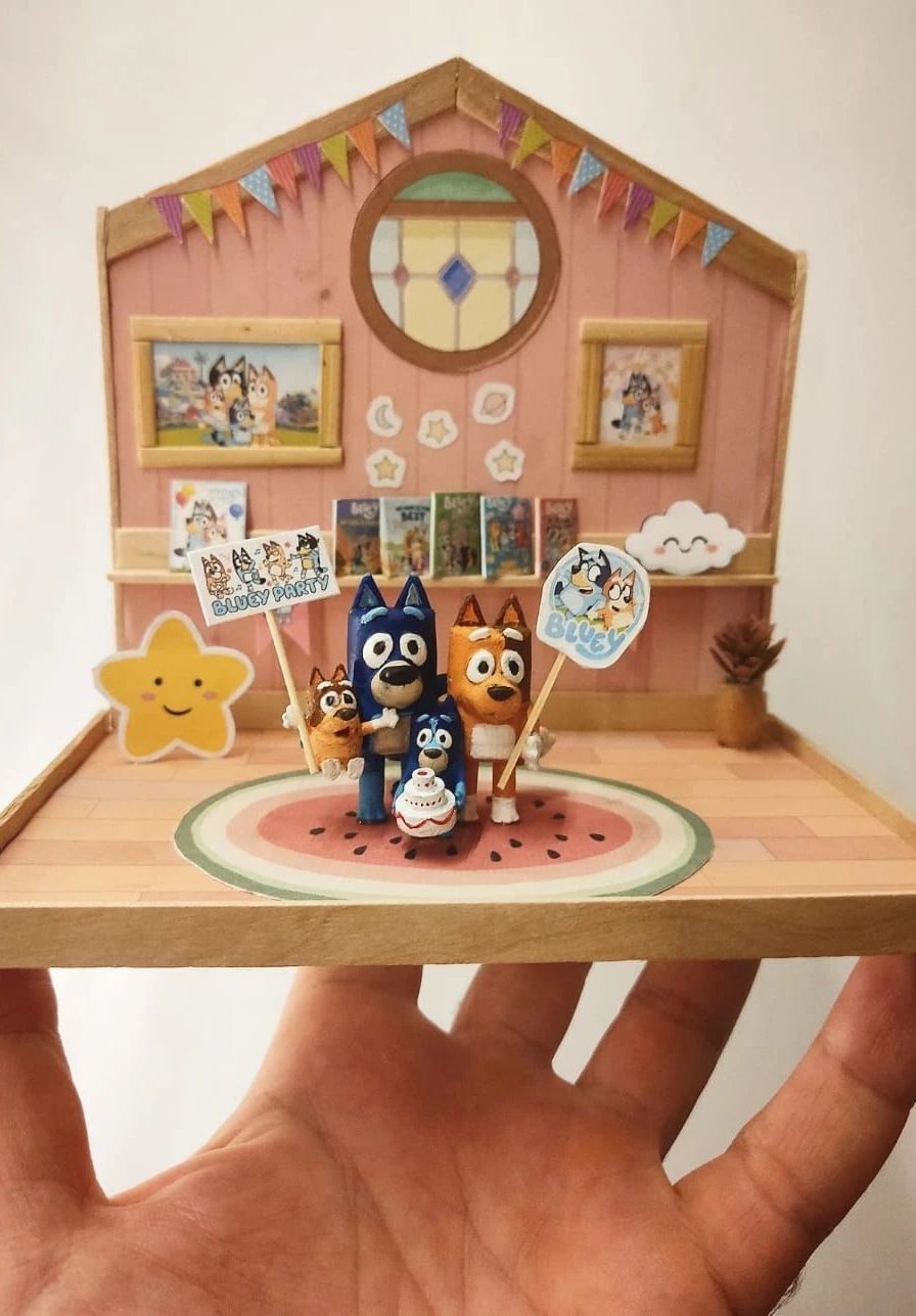 Bluey Diorama Atölyesi