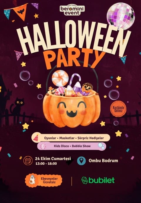 Bodrum Halloween Kids Party