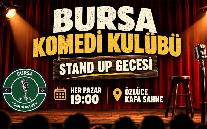 Boğaziçi Komedi Kulübü - Bursa Stand up Gecesi