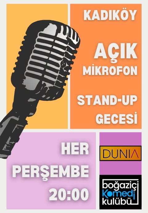Boğaziçi Komedi Kulübü - Kadıköy Açık Mikrofon Stand-up