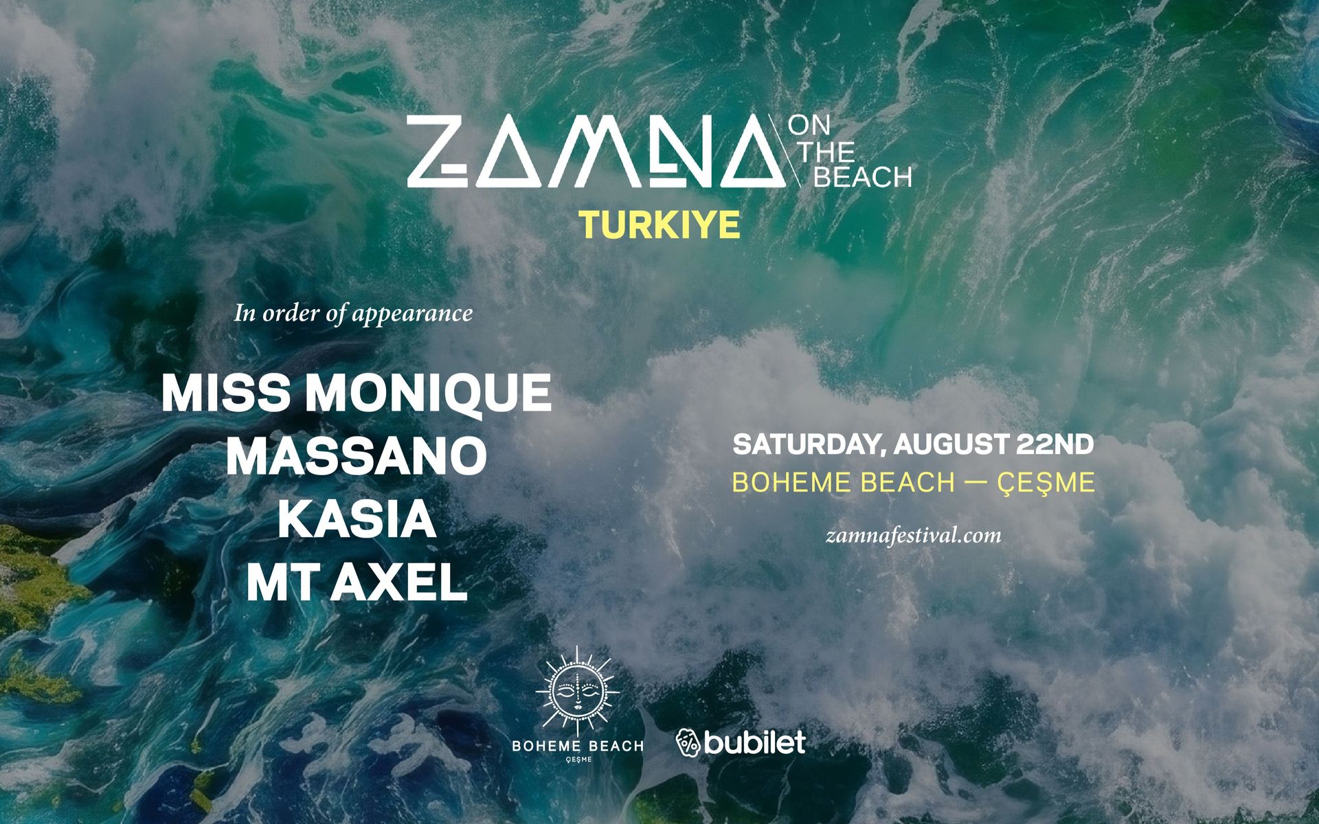 Boheme Beach x ZAMNA On The Beach