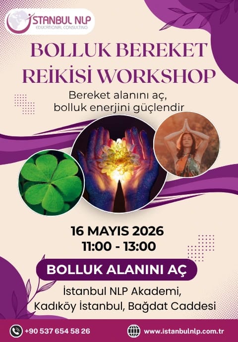 Bolluk Bereket Reikisi Workshop - İstanbul NLP Akademi