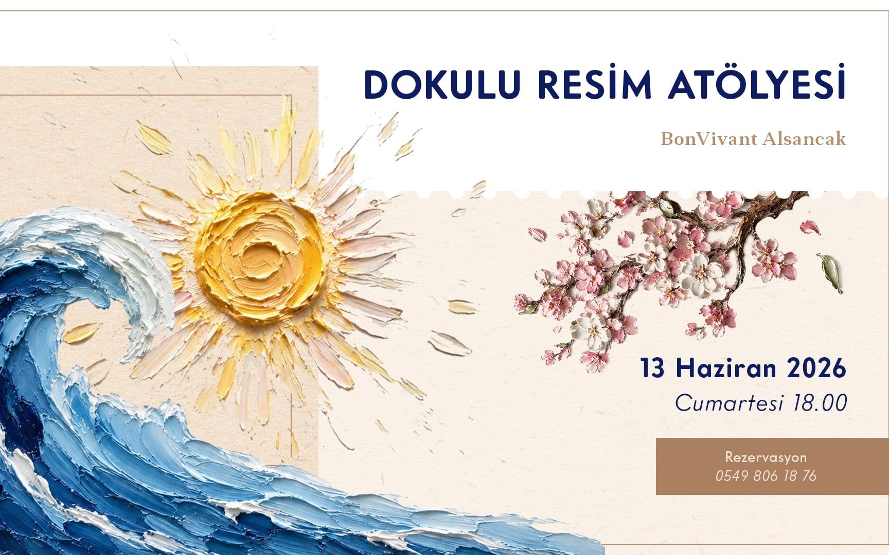 BonVivant Dokulu Resim Atölyesi