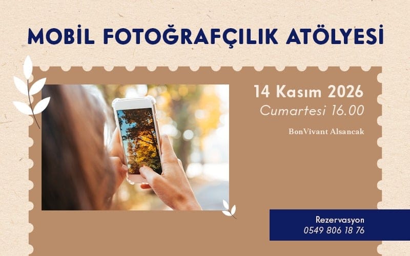 BonVivant Mobil Fotoğrafçılık Atölyesi