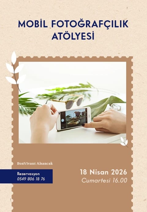 BonVivant Mobil Fotoğrafçılık Atölyesi