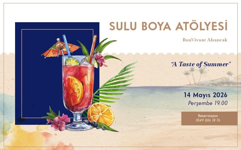 BonVivant Suluboya Atölyesi: A taste of Summer