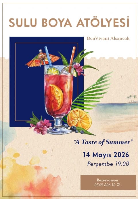 BonVivant Suluboya Atölyesi: A taste of Summer