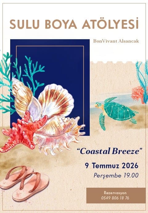 BonVivant Suluboya Atölyesi: Coastal Breeze