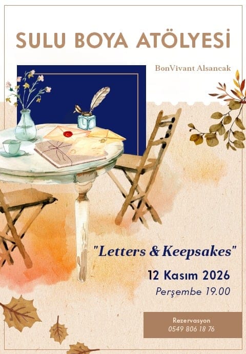 BonVivant Suluboya Atölyesi: Letters & Keepsakes