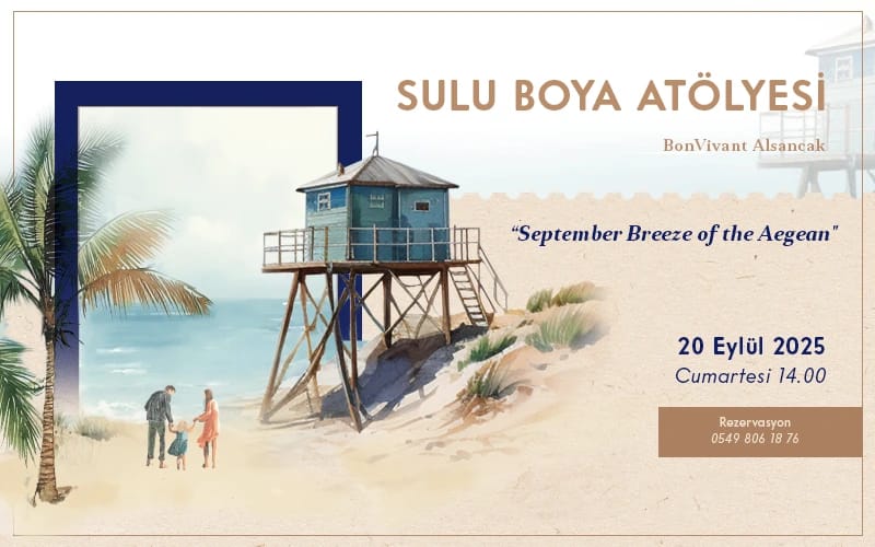 BonVivant Suluboya Atölyesi: September Breeze of the Aegean