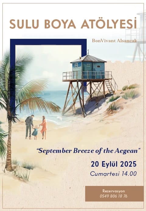 BonVivant Suluboya Atölyesi: September Breeze of the Aegean