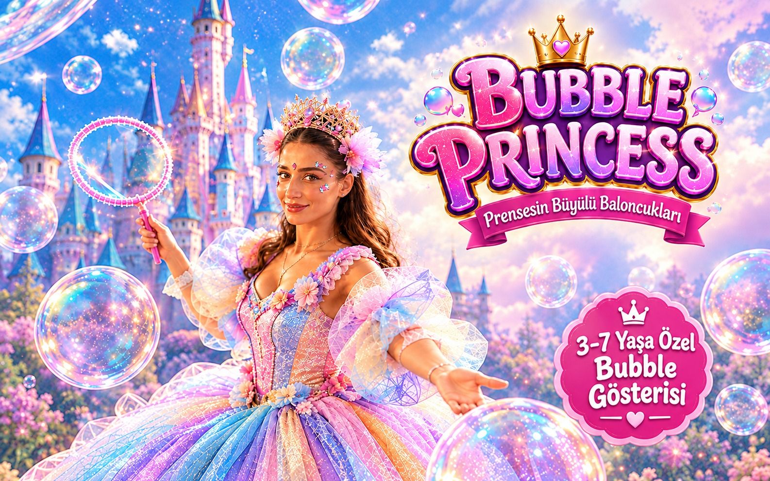 Bubble Princess: Prensesin Büyülü Baloncukları