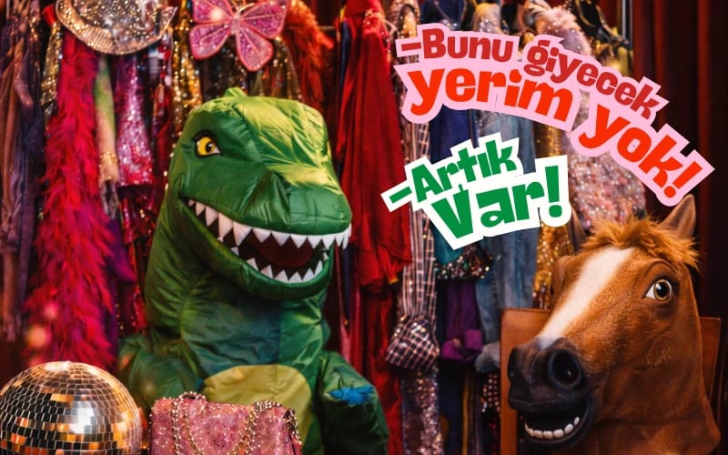 "Bunu giyecek yerim yok!" PARTİSİ - Tiyatrohane 13 yaşında!