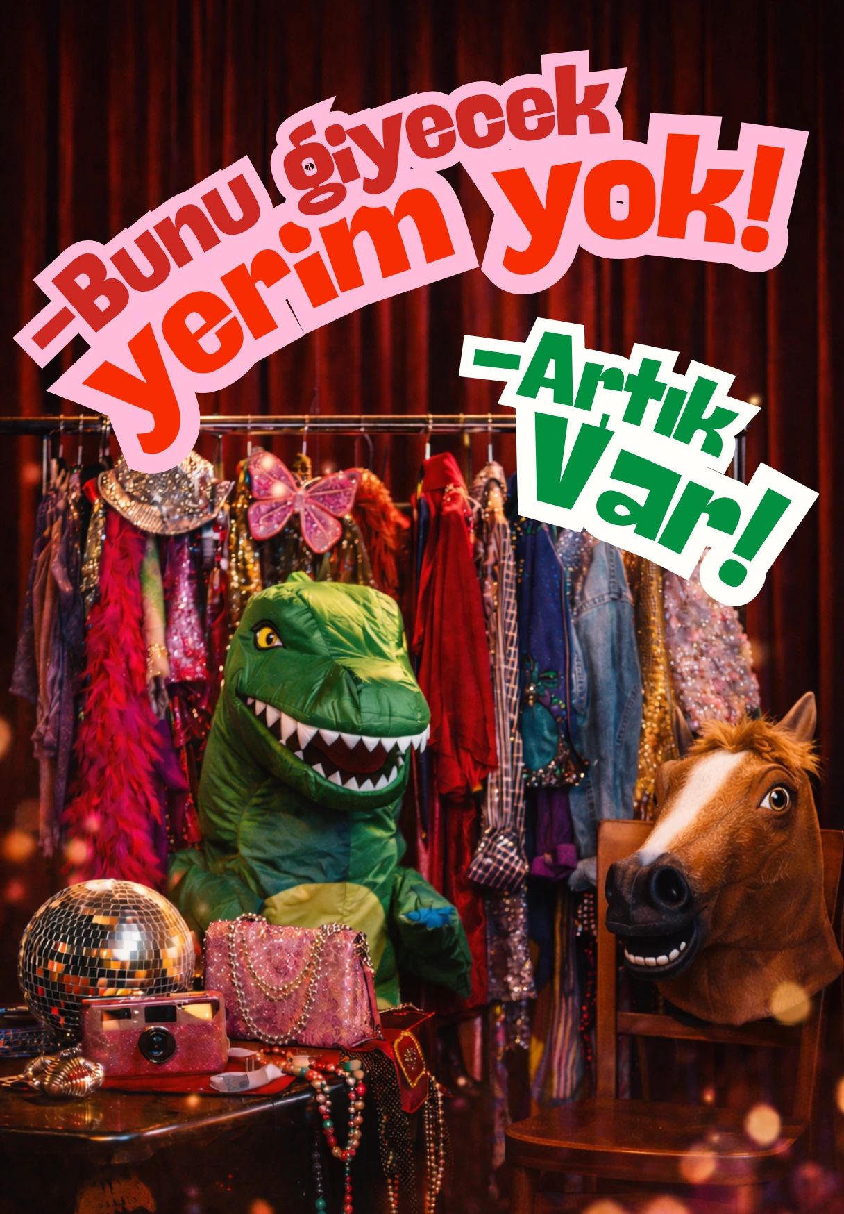 "Bunu giyecek yerim yok!" PARTİSİ - Tiyatrohane 13 yaşında!