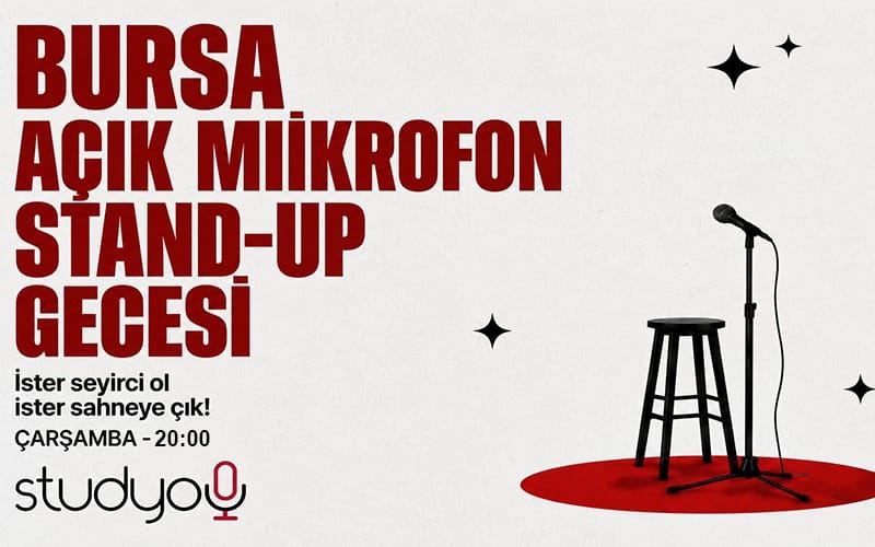Bursa Açık Mikrofon Stand Up Gecesi