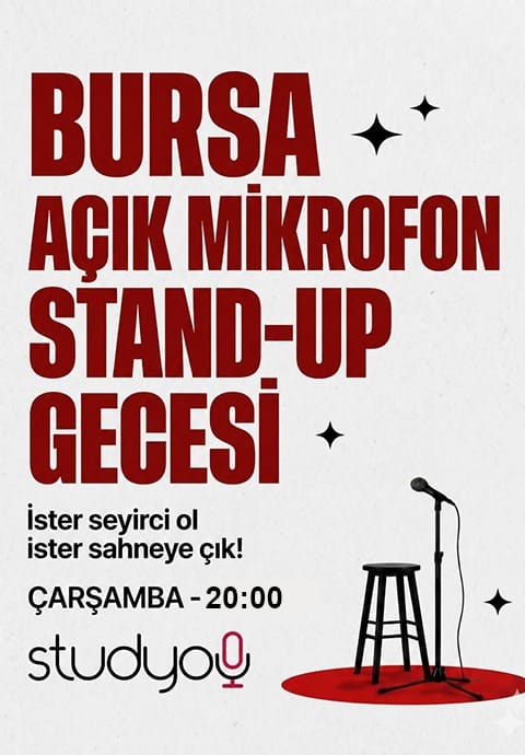 Bursa Açık Mikrofon Stand Up Gecesi