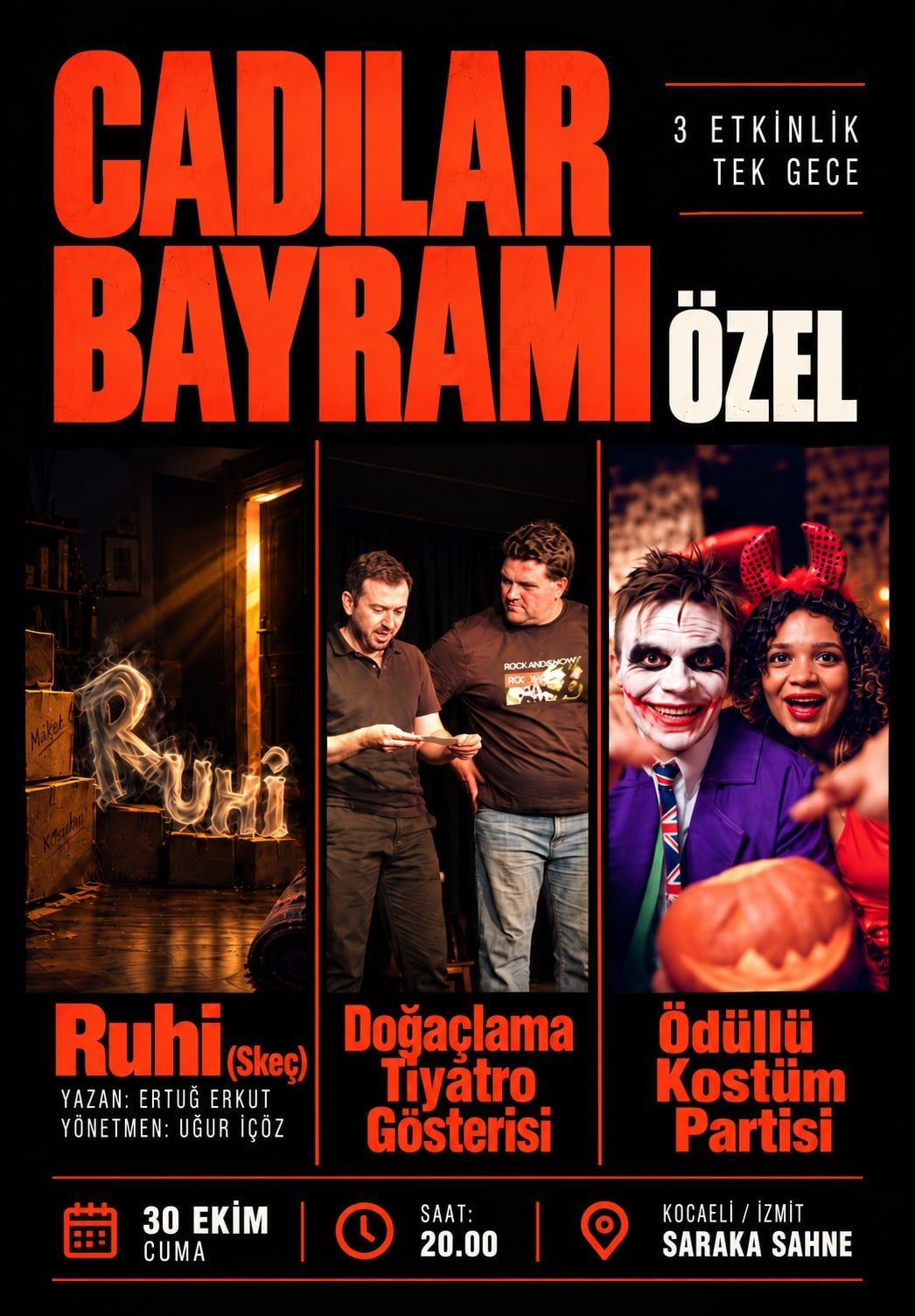 CADILAR BAYRAMI ÖZEL | 3 ETKİNLİK, TEK GECE!