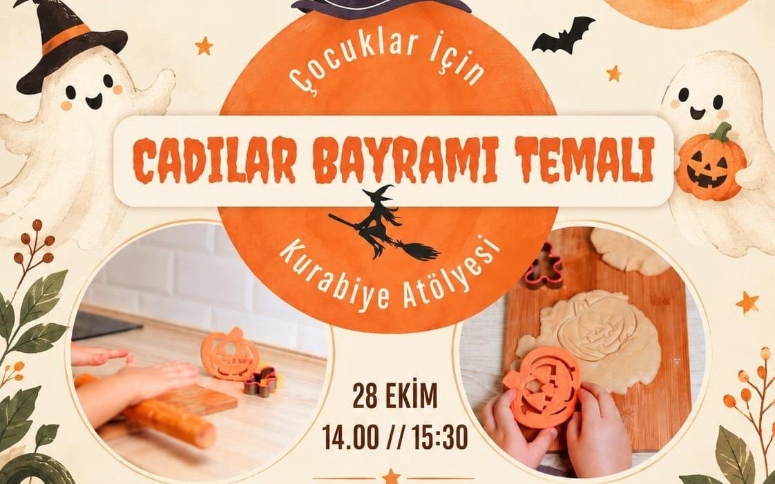 Cadılar Bayramı Temalı Kurabiye Atölyesi