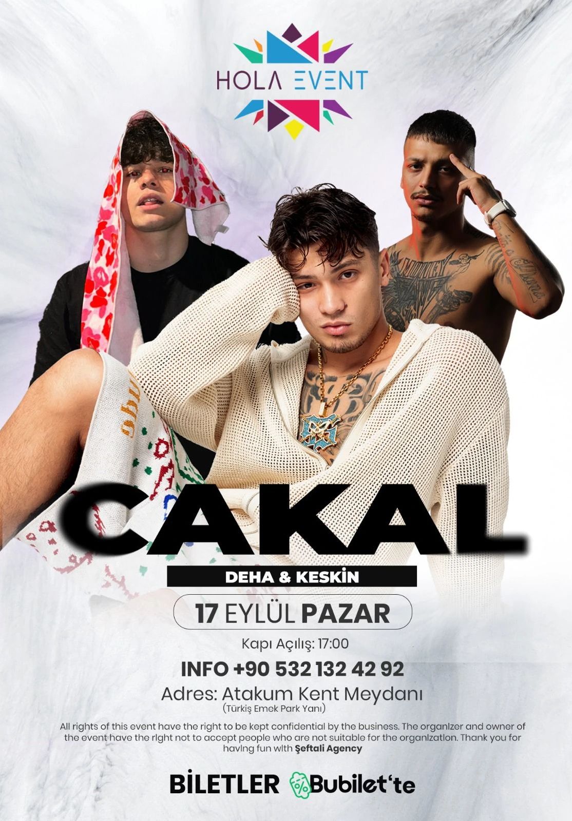 Çakal & Deha & Keskin Konseri