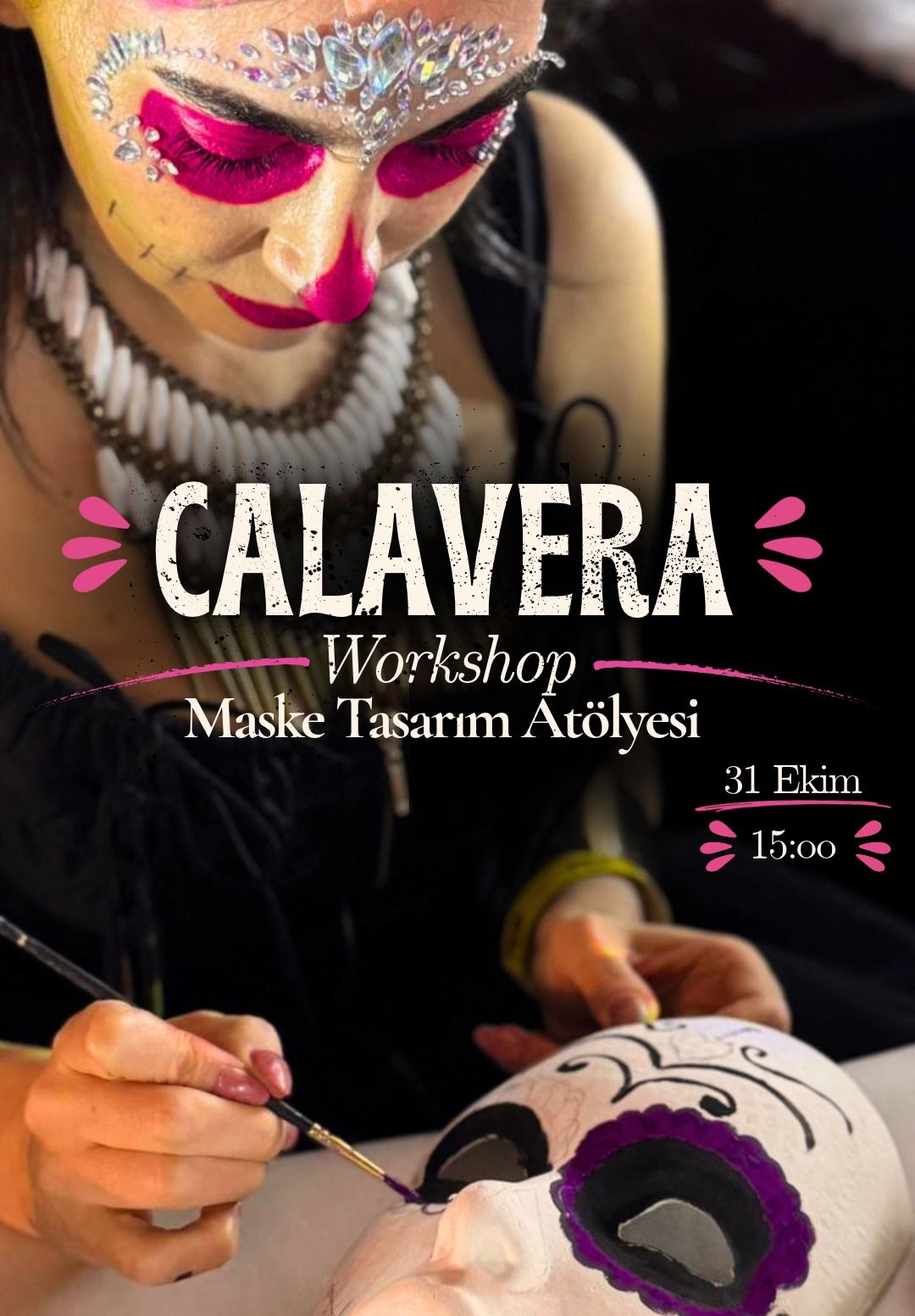 Calavera Workshop-Maske Tasarım Atölyesi