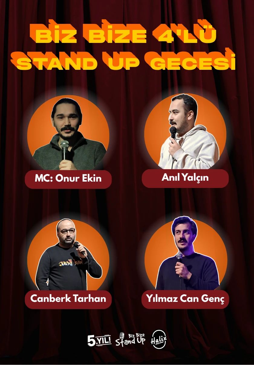 Çanakkale 4’lü Stand Up Gecesi