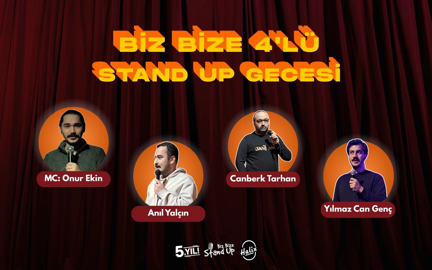 Çanakkale 4’lü Stand Up Gecesi
