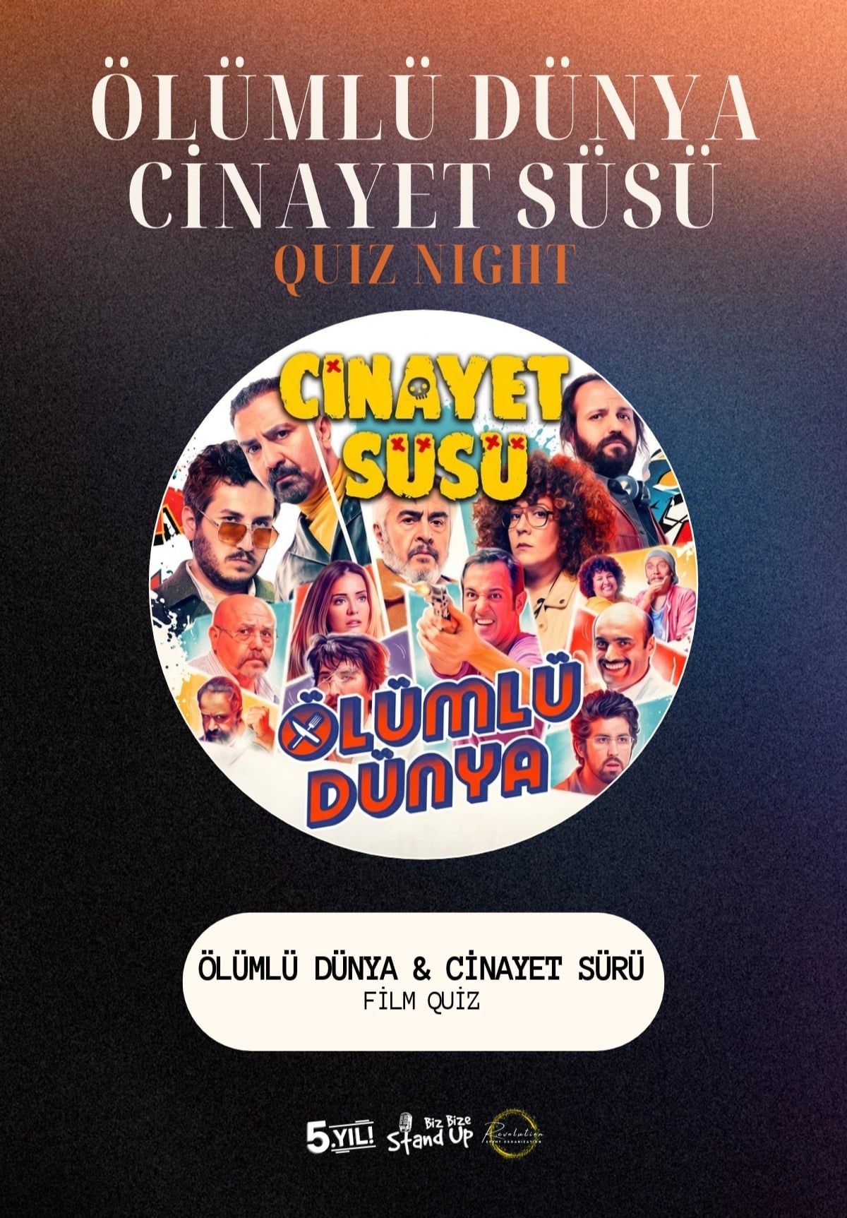 Çanakkale Quiz Night: Ölümlü Dünya & Cinayet Süsü