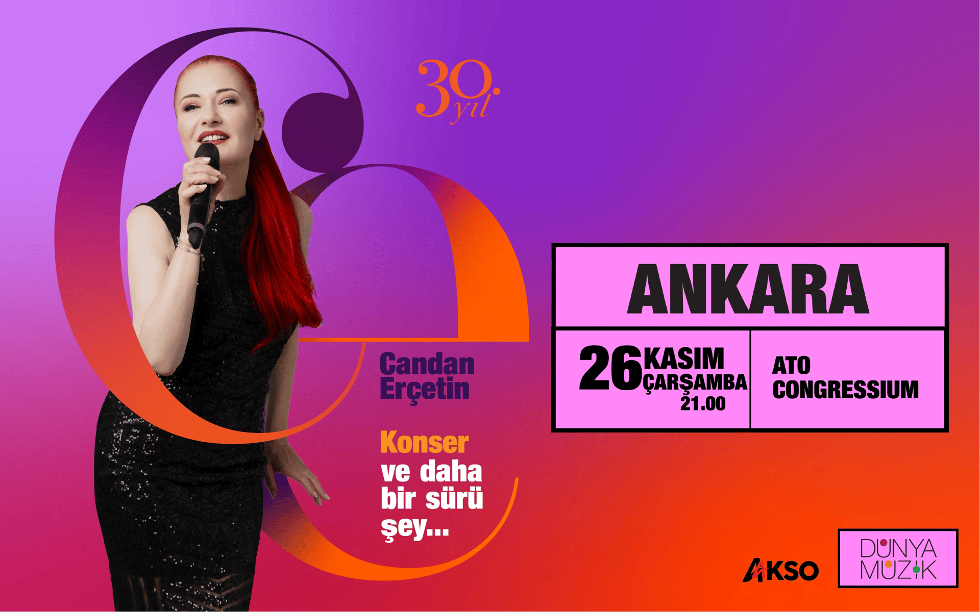 Candan Erçetin 30. Yıl Konseri 