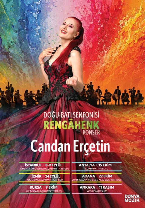 Candan Erçetin - Doğu Batı Senfonisi - Rengâhenk Konser