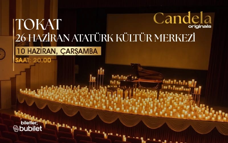 Candela Concert - 26 Haziran Atatürk Kültür Merkezi