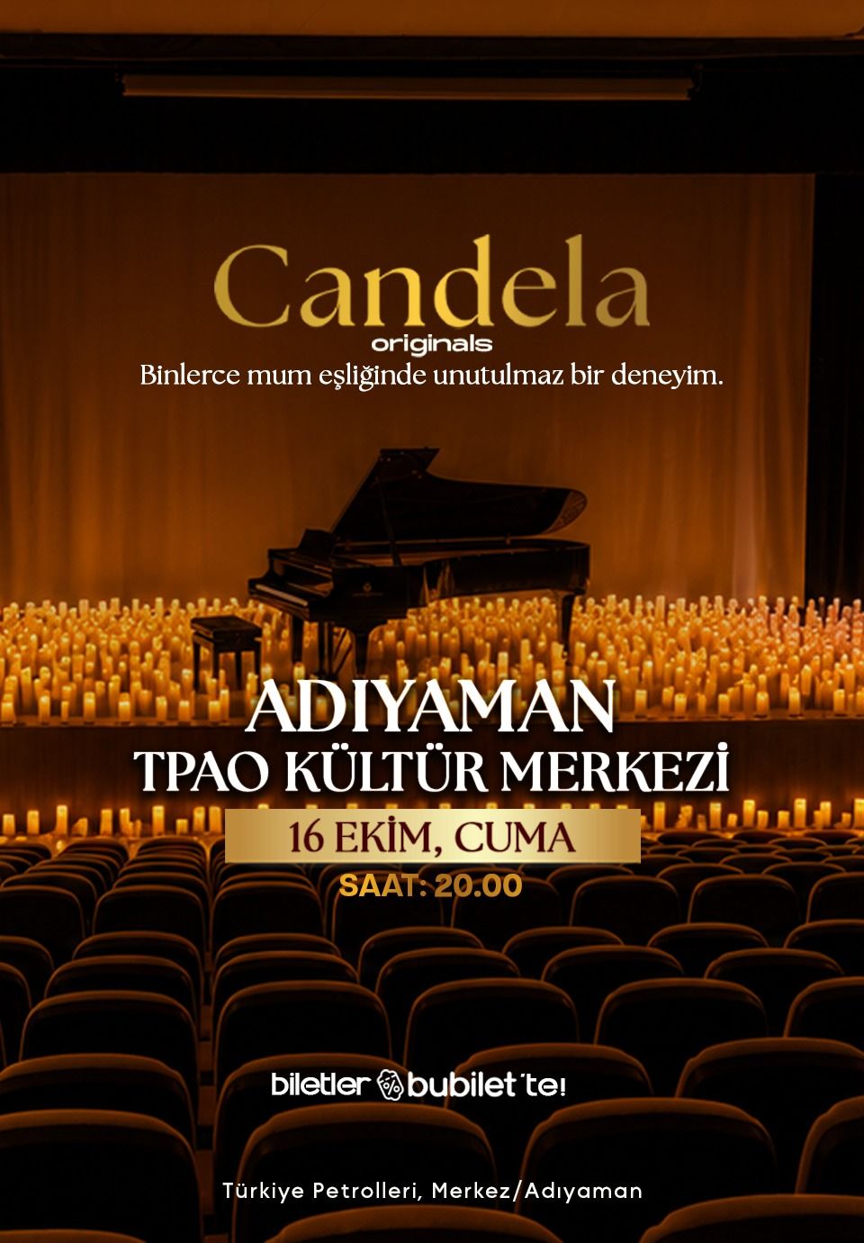 Candela Concert: Adıyaman TPAO Kültür Merkezi