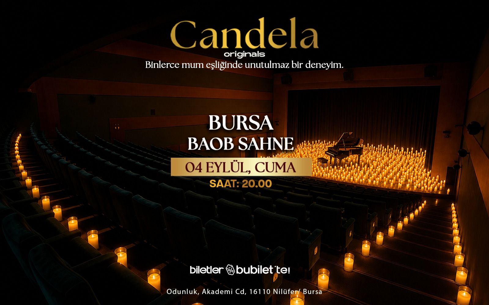Candela Concert: BAOB Sahne