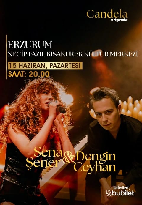 Candela Concert - Erzurum Necip Fazıl Kısakürek Kültür Merkezi 