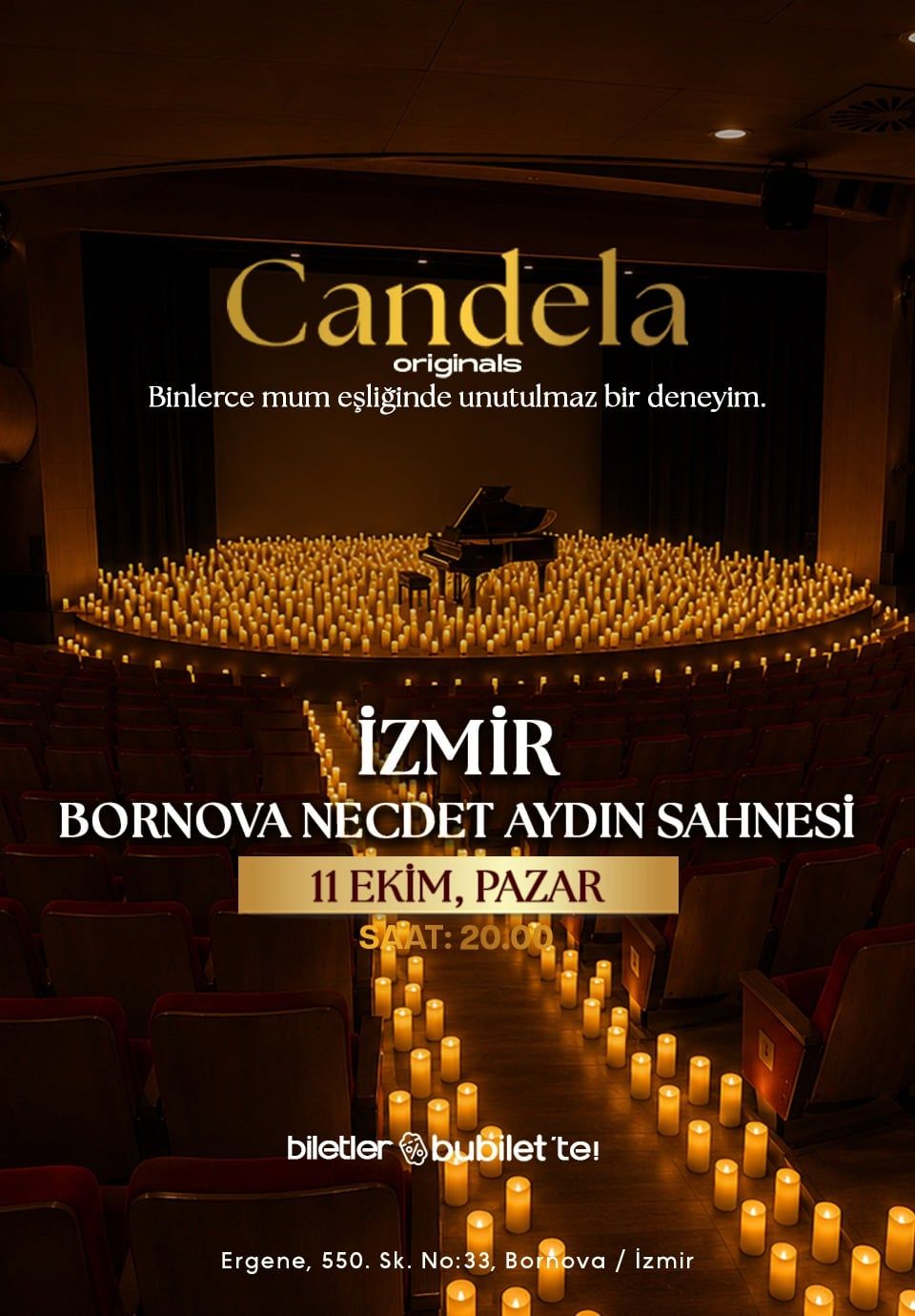 Candela Concert: İzmir Bornova Kültür ve Sanat Merkezi