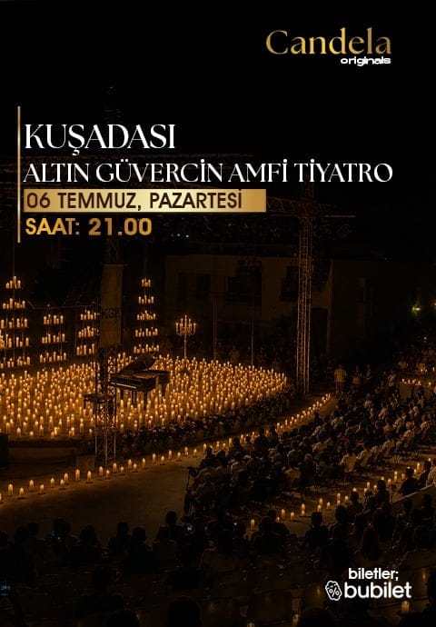 Candela Concert: Kuşadası Altın Güvercin Amfi Tiyatro