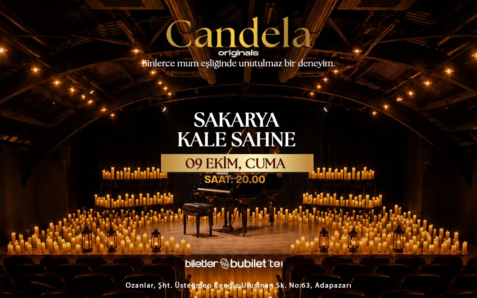 Candela Concert: Sakarya Kale Sahne