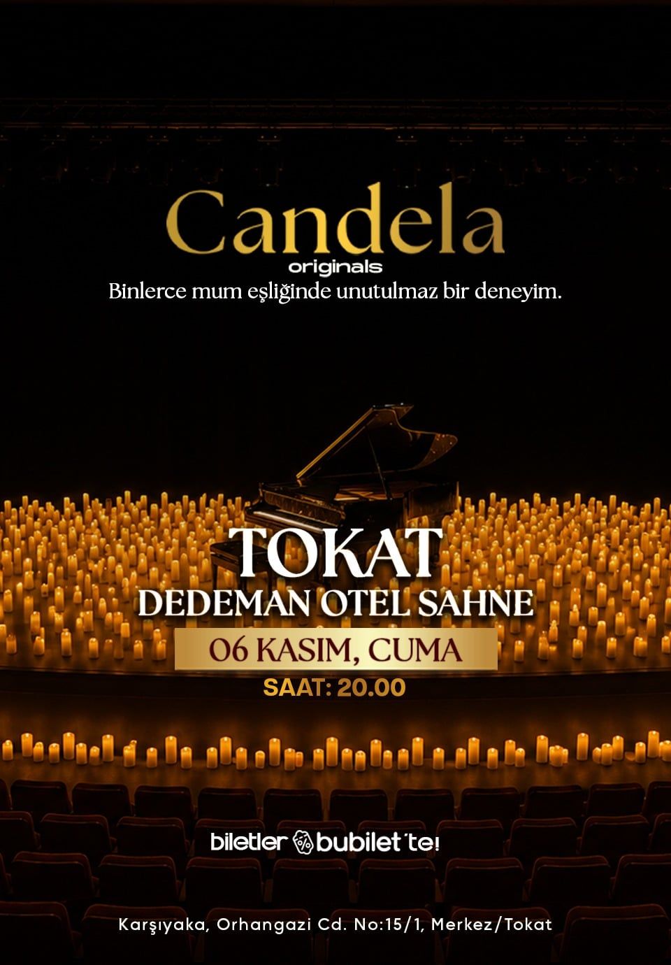 Candela Concert: Tokat Dedeman Otel