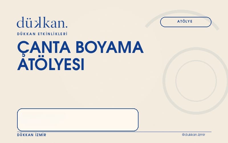 Çanta Boyama Atölyesi