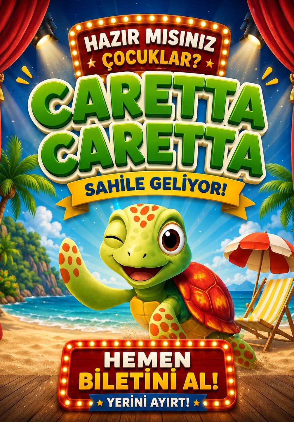 Caretta Caretta - Deniz Kaplumbağası Tiyatro Oyunu