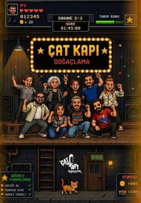 Çat Kapı İnteraktif Doğaçlama Komedi Gösterisi