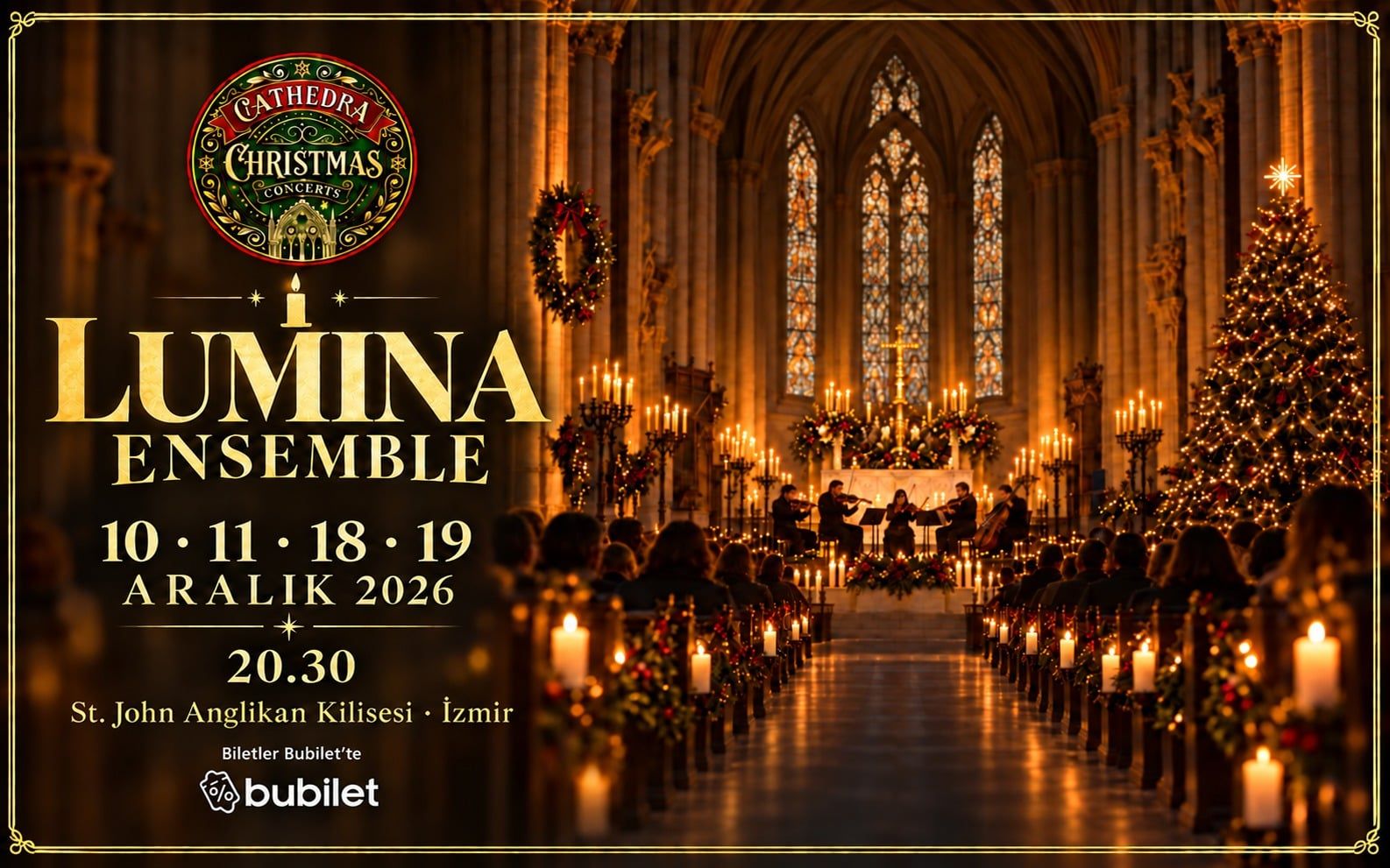 Cathedra Christmas Concerts: Lumina Ensemble
