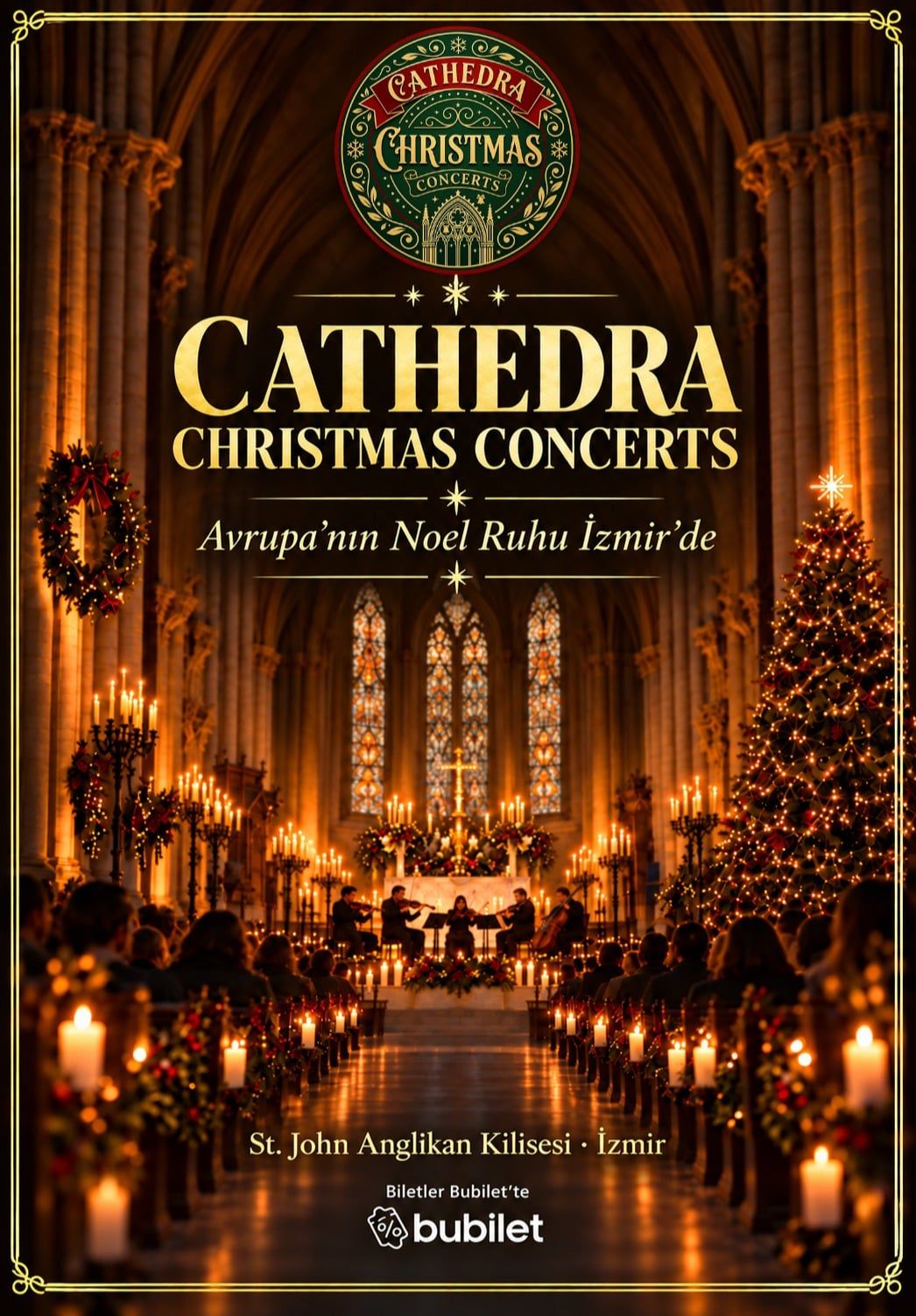 Cathedra Christmas Concerts: Avrupa’nın Noel Ruhu İzmir’de