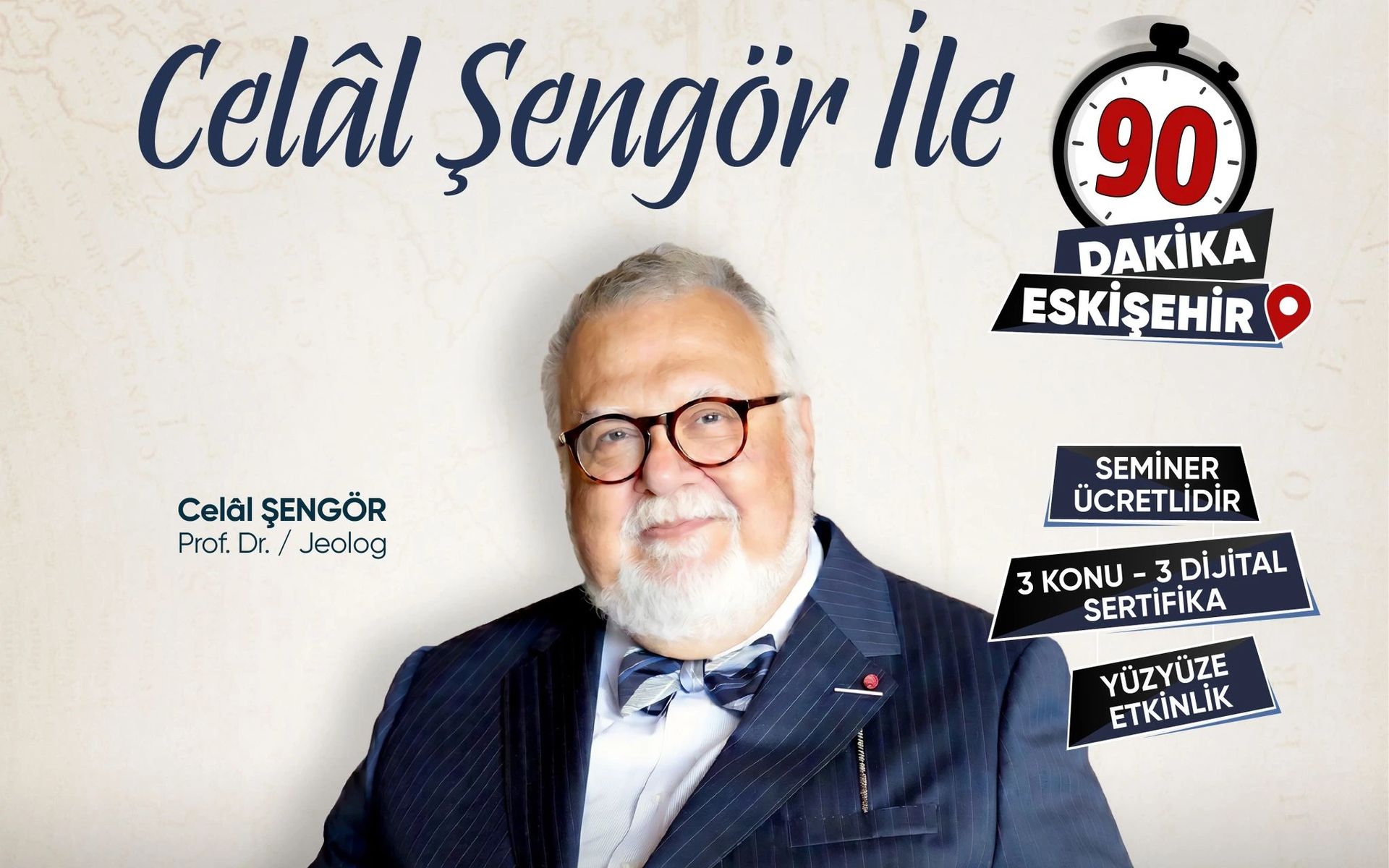 Celal Şengör ile 90 Dakika - Eskişehir